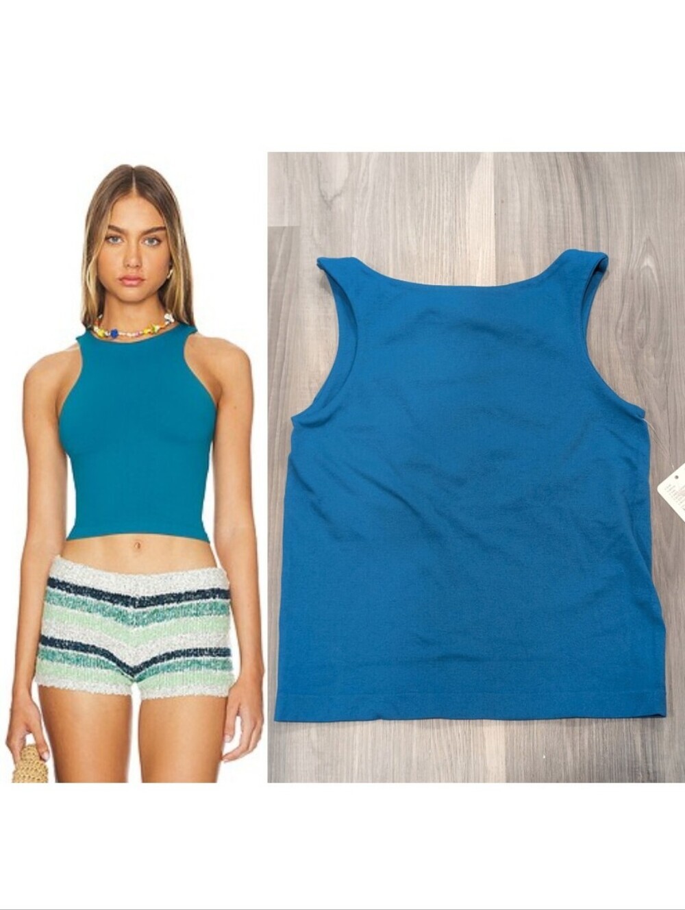Intimately Free People | Clean Lines Cami In Lagoon